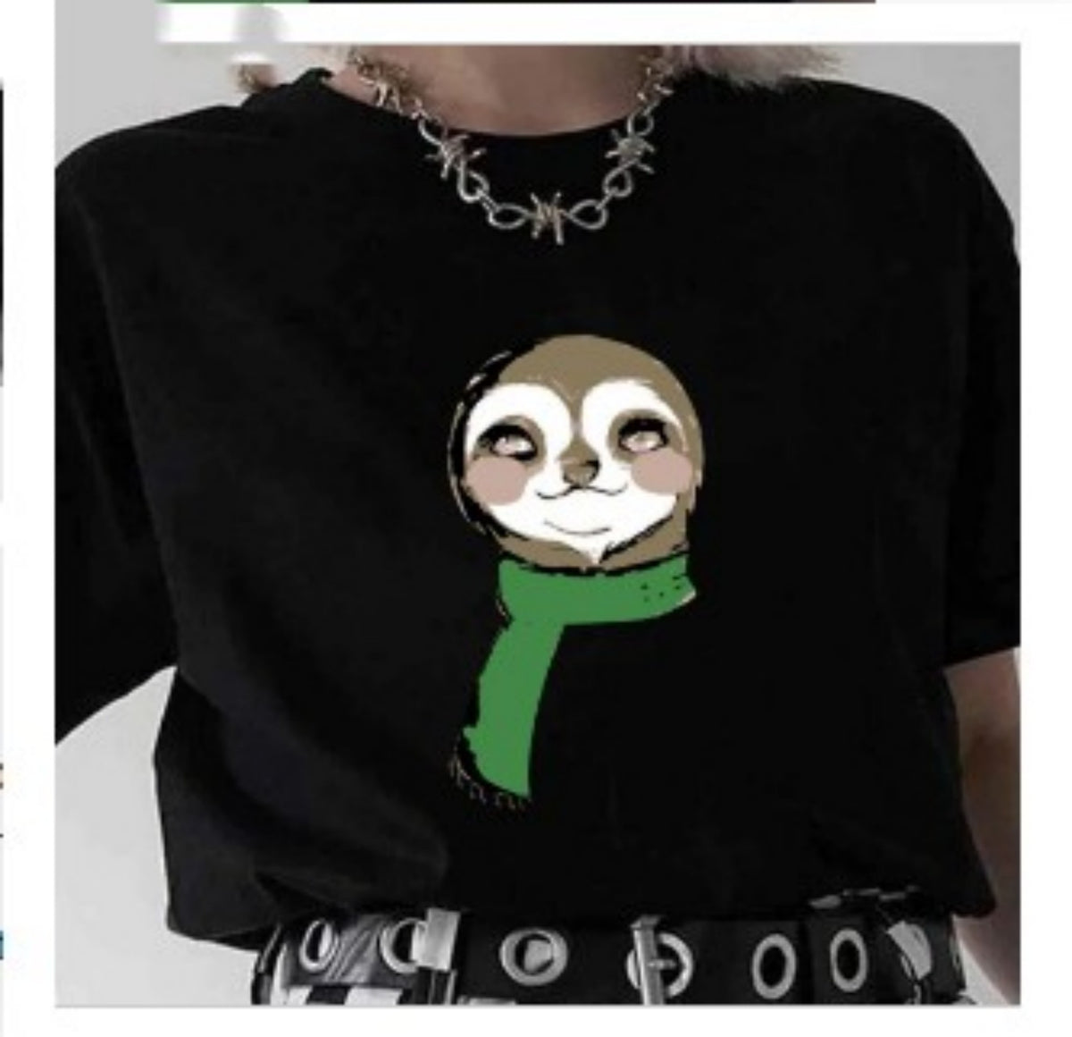 3D Digital Printing Casual Round Neck Short Sleeves