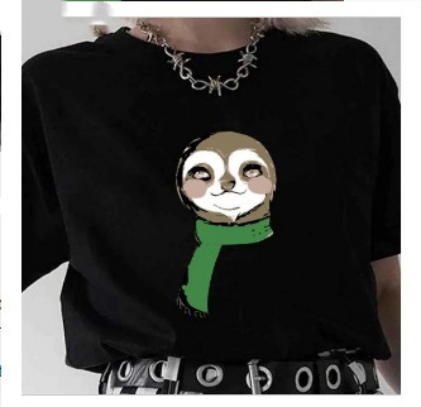 3D Digital Printing Casual Round Neck Short Sleeves