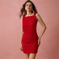 Elegant Slim-fit Mini Dress For Parties And Gatherings