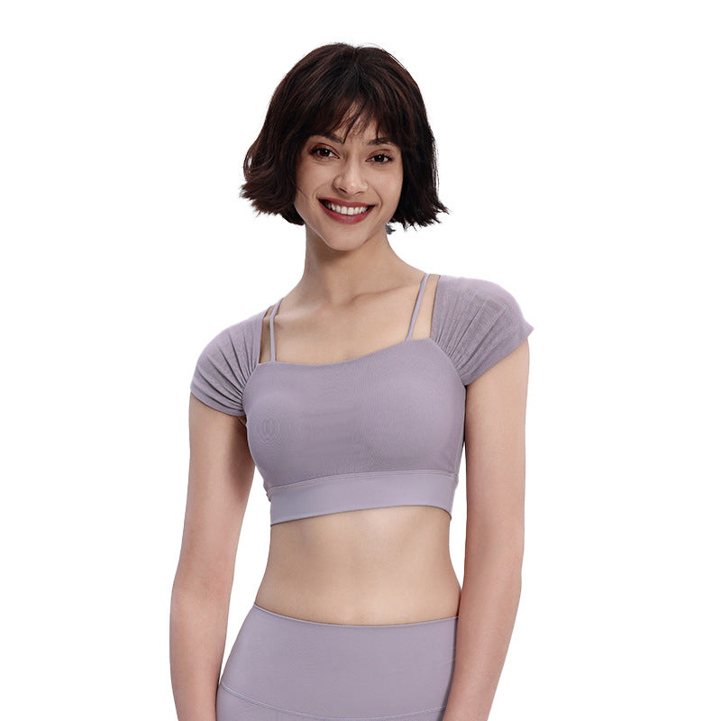 Professional Yoga Sports Underwear With Chest Pad Shockproof
