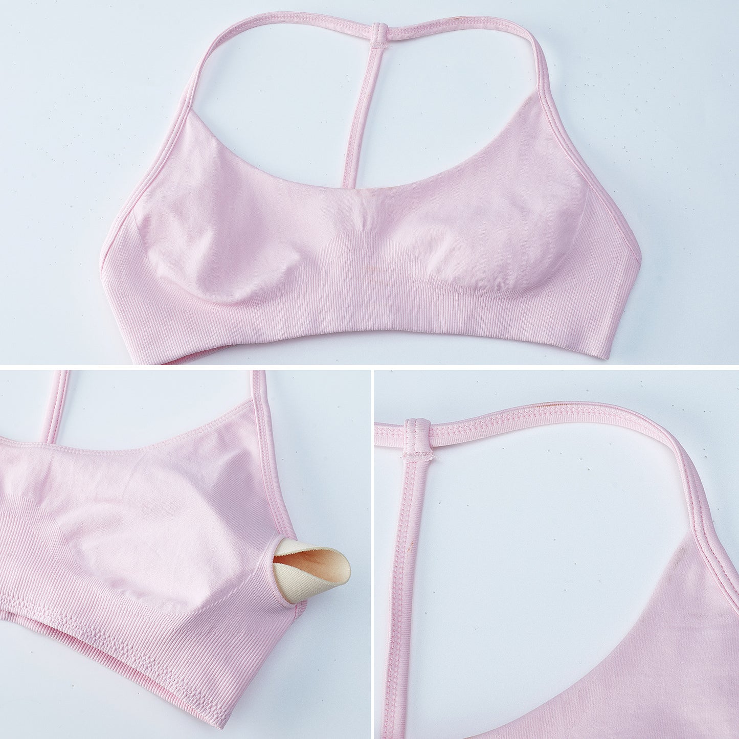 Seamless Sports Underwear Women's H-shaped Beauty Back Yoga Bra