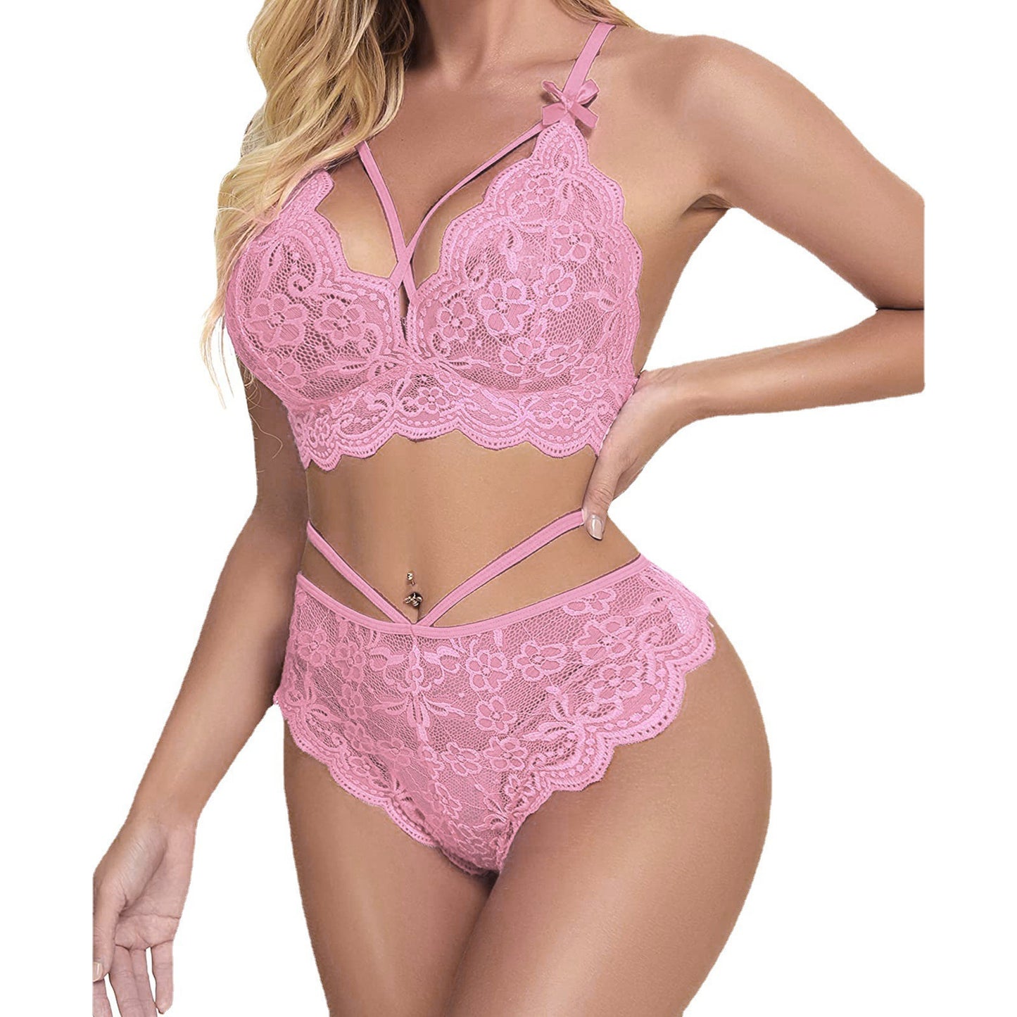 Personalized Women's Lace Split Underwear