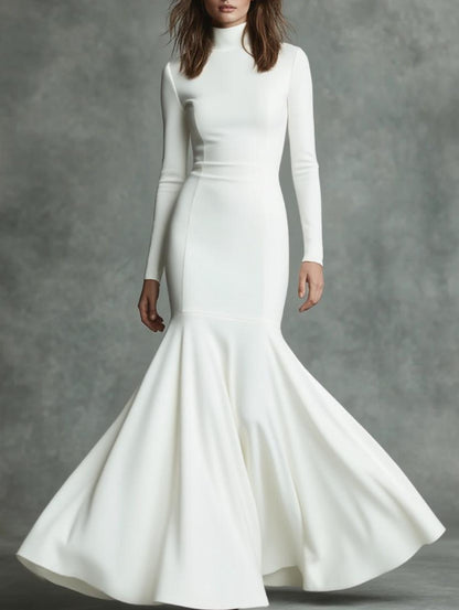 Elegant New Mermaid Dress In British Style