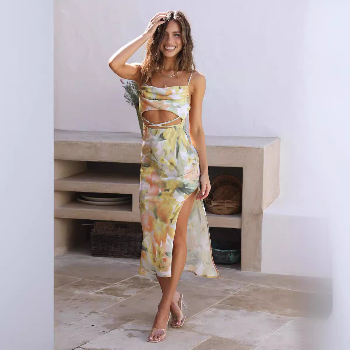 Fashionable Minimalist And Sexy Womens Dress