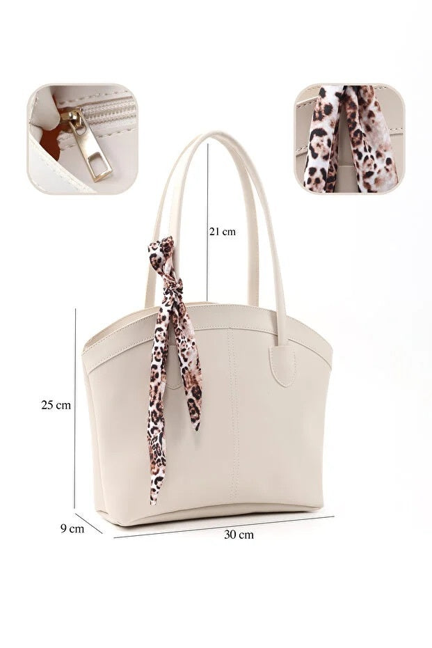 Faux Leather Handbag