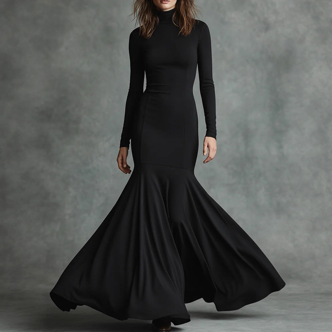 Elegant New Mermaid Dress In British Style