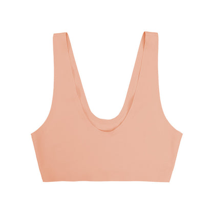 Large U-shaped Seamless Ice Silk Underwear For Women