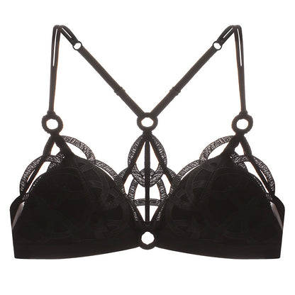 Women's Underwear Big Chest Small Push-up Thin