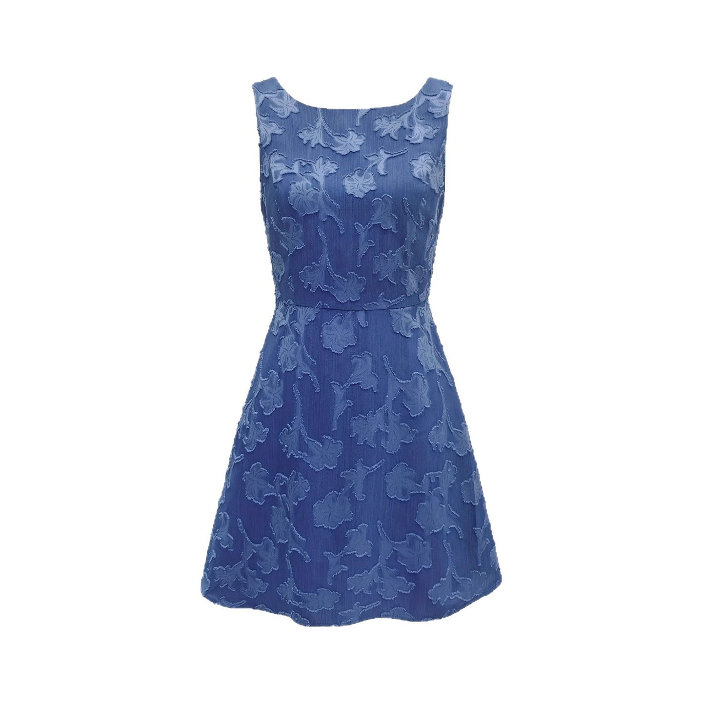 Womens Jacquard Vest Minimalist Dress
