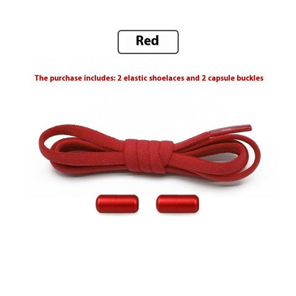 Elastic Color Single Ring Traceless Metal Capsule Buckle Shoe Accessories