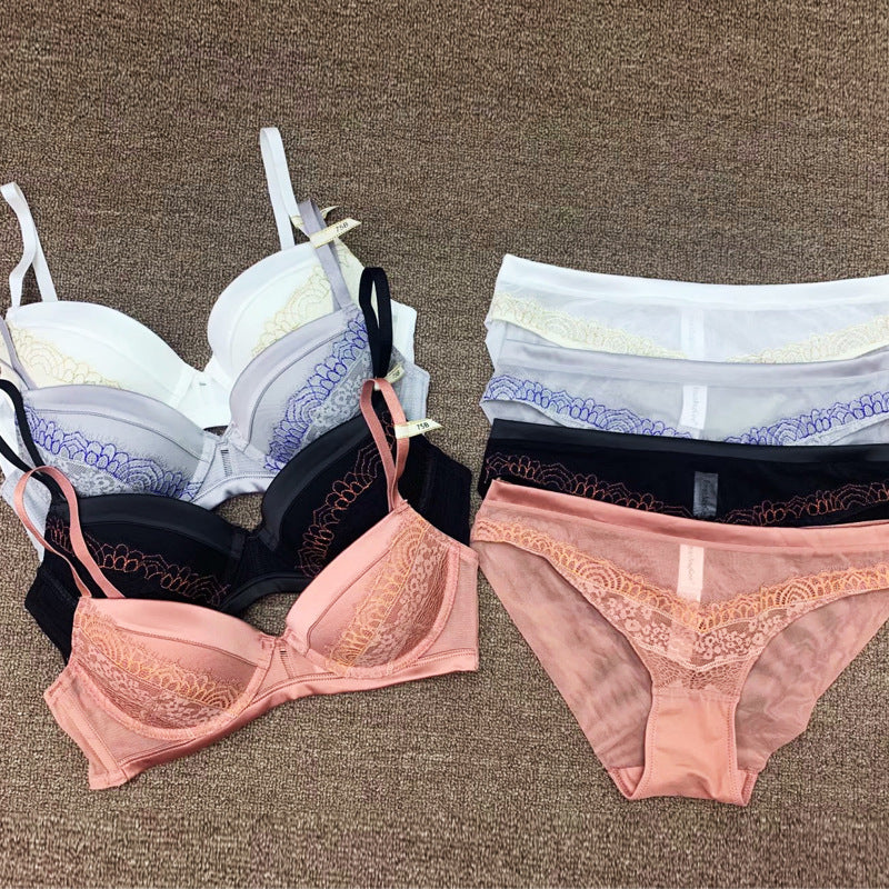 Sexy deep V gathered around the neck underwear