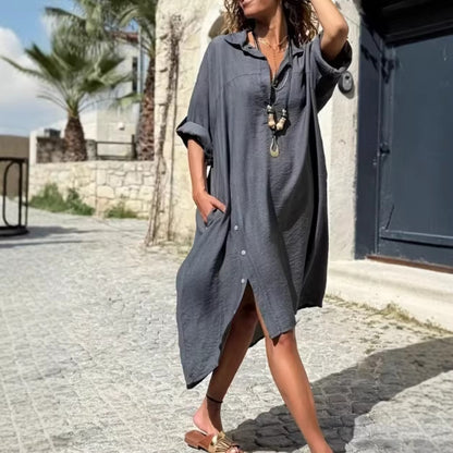 Stylish Minimalist And Relaxed Fit Womens Dress