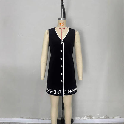 Fashionable Minimalist And Slim Fit Womens Dress