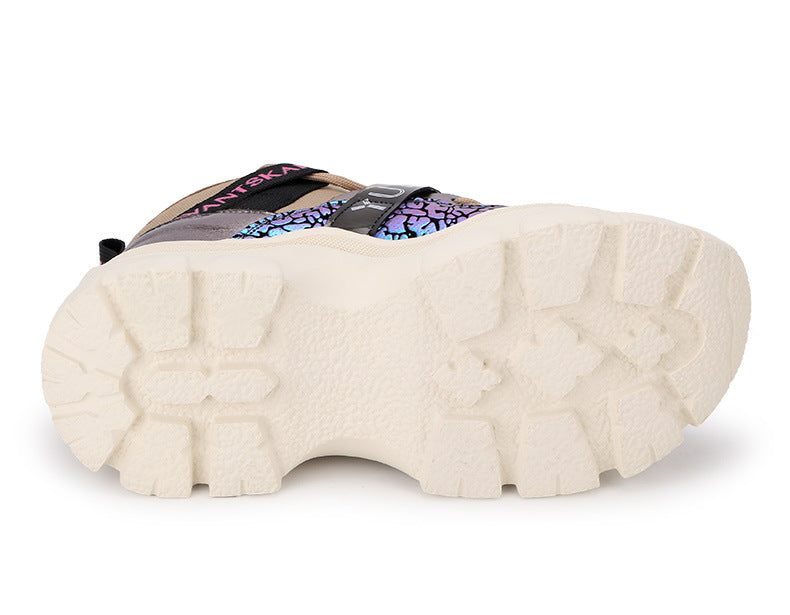 High-top thick casual shoes