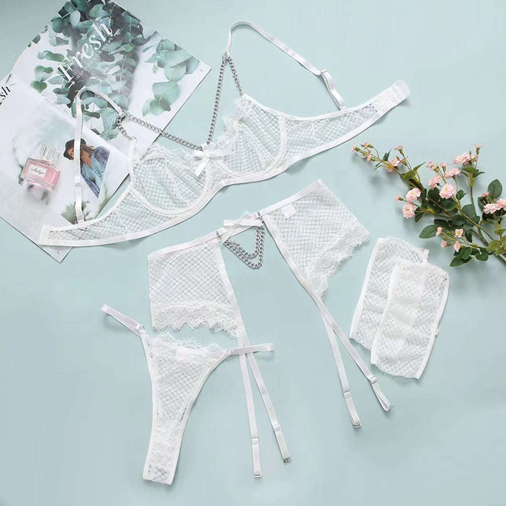 Women's Fashion Grid Stitching Underwear