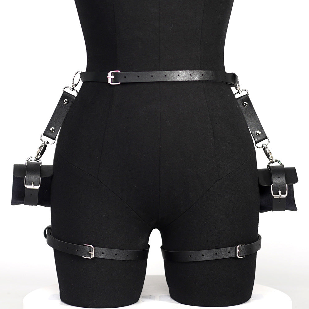 Binding Leather Couple Underwear Toys