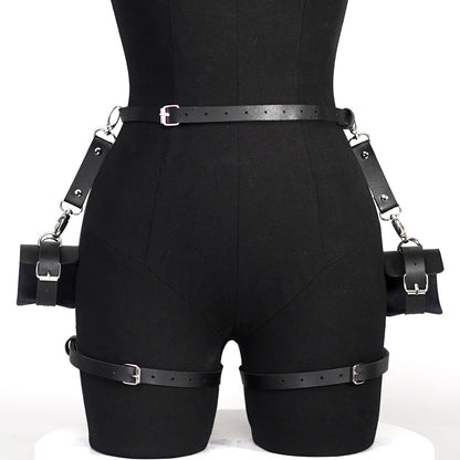 Binding Leather Couple Underwear Toys