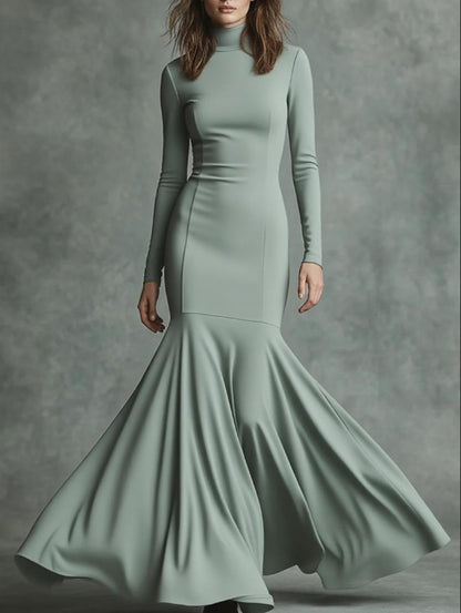 Elegant New Mermaid Dress In British Style