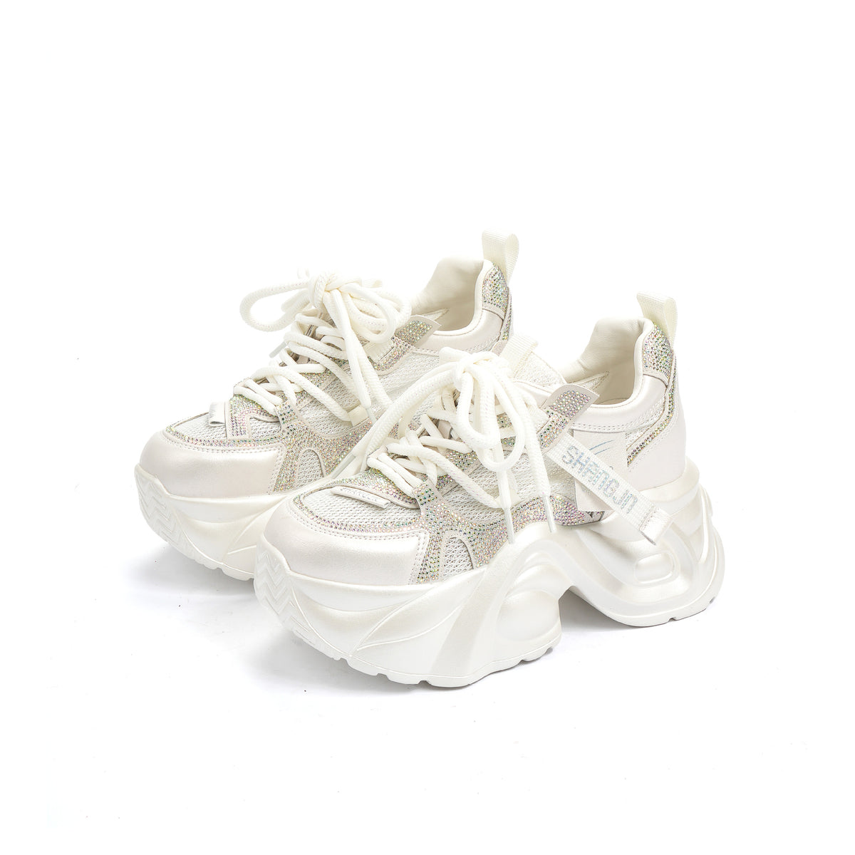 Thick Bottom Korean Casual Ins Style Dad Shoes