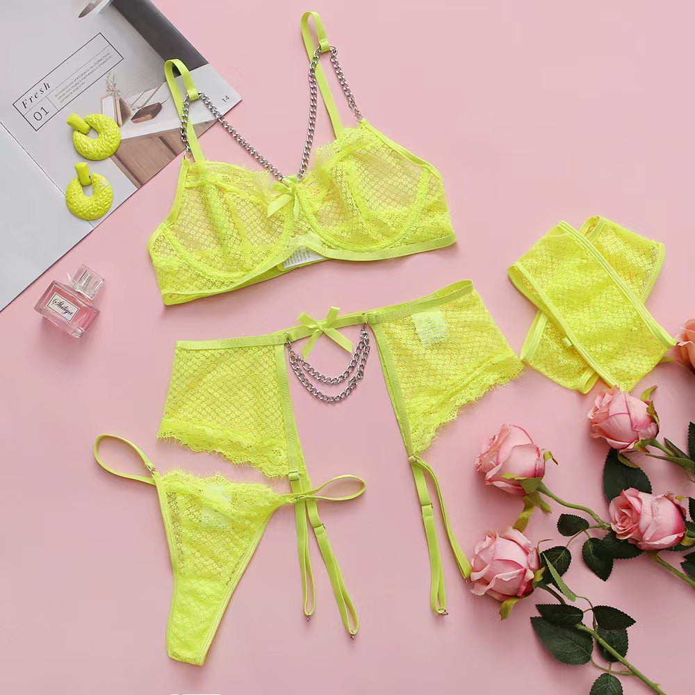 Women's Fashion Grid Stitching Underwear