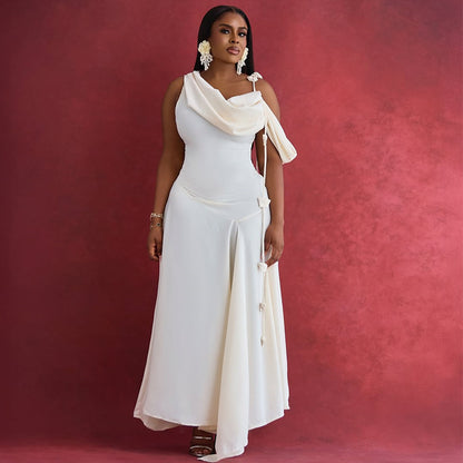 Elegant, Designer-style Off-the-shoulder Midi Bodycon Dress