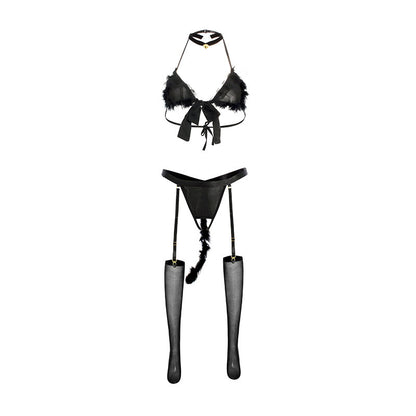 Women's Cat Role-playing Underwear Set