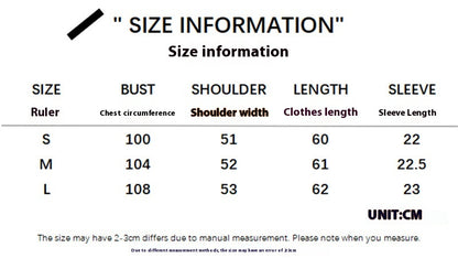Women's Printed Loose V-neck Short-sleeved T-shirt Casual Top