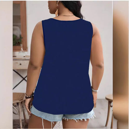 3D Printed Casual Sleeveless Vest