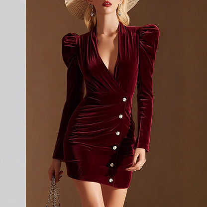Short Stylish And Minimalist Womens Dress
