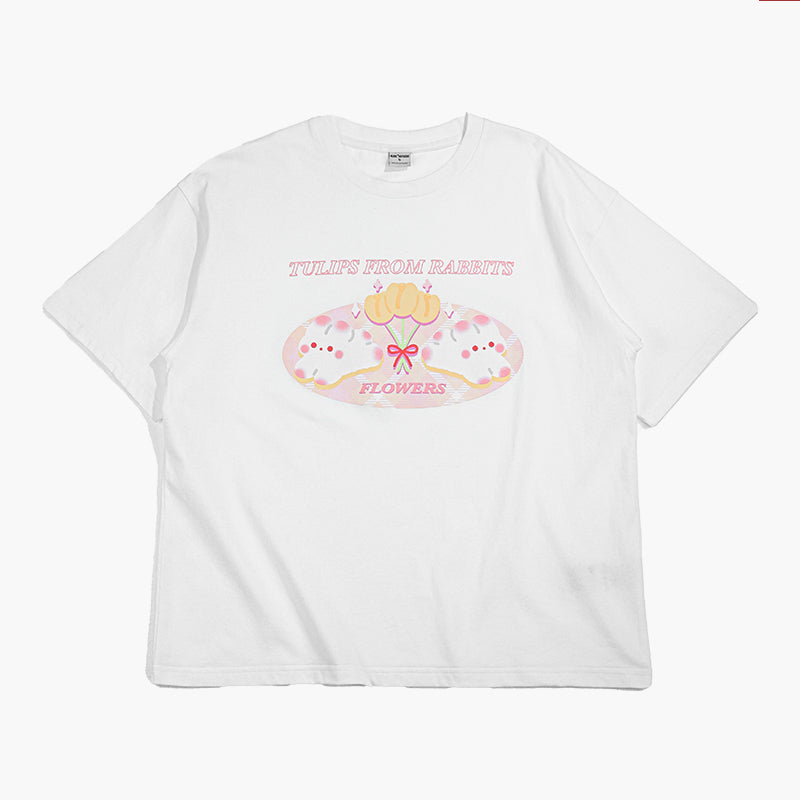 Top Japanese Cute Cotton T-shirt Student Girlfriend Outfit