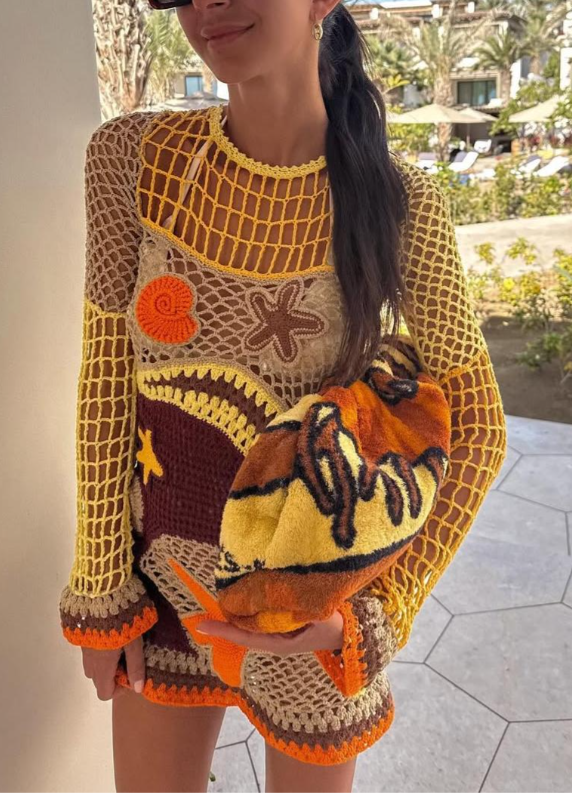 Crochet Mini Skirt