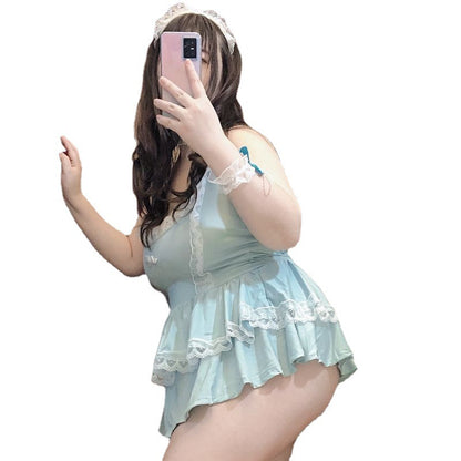 Women's Fashion Halter Hollow Underwear Dress