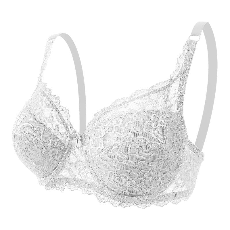 Lace CD Large Size Bra Underwear Gathered And Comfortable