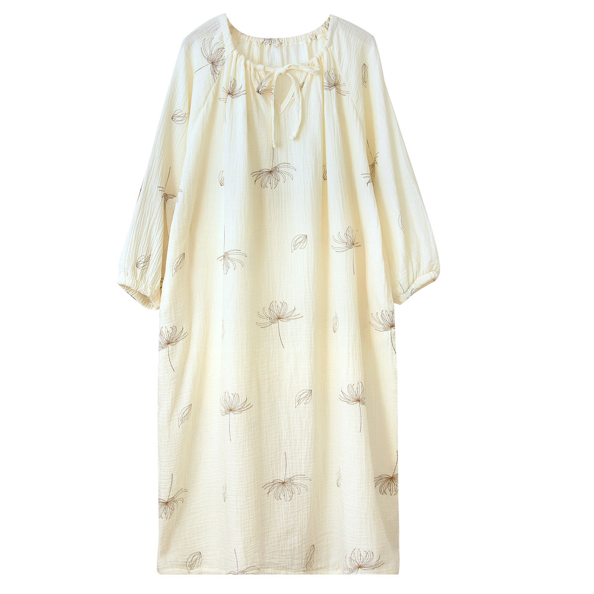 Womens Loose-fitting Japanese-style Dress For Loungewear