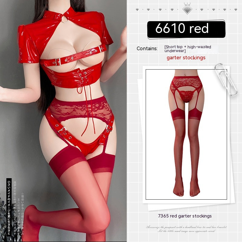 Hollowed Out Sexy Hot Underwear Suit