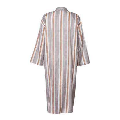 Fashionable Striped Dress European And American Style