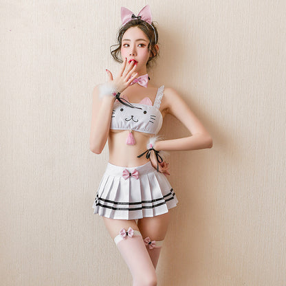 Girl Underwear Cat Rabbit Cute Super Uniform Female Passion Outfit