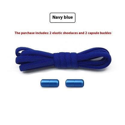 Elastic Color Single Ring Traceless Metal Capsule Buckle Shoe Accessories