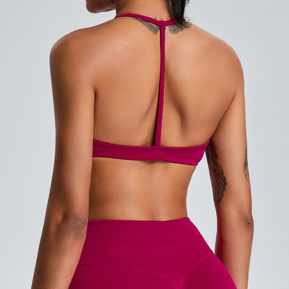 Seamless Sports Underwear Women's H-shaped Beauty Back Yoga Bra