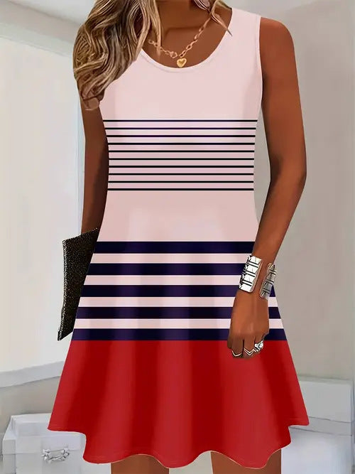 Womens Casual Vest Dress From Europe And The US