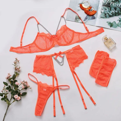 Women's Fashion Grid Stitching Underwear