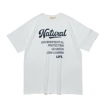 Letter Printed T-shirt Top Loose Couple