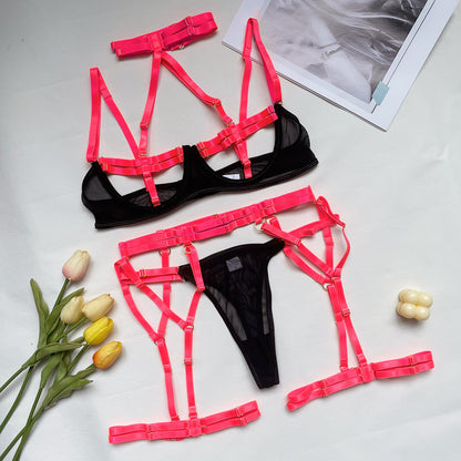 Double Color Stitching And Binding Complex Heavy Craft Underwear