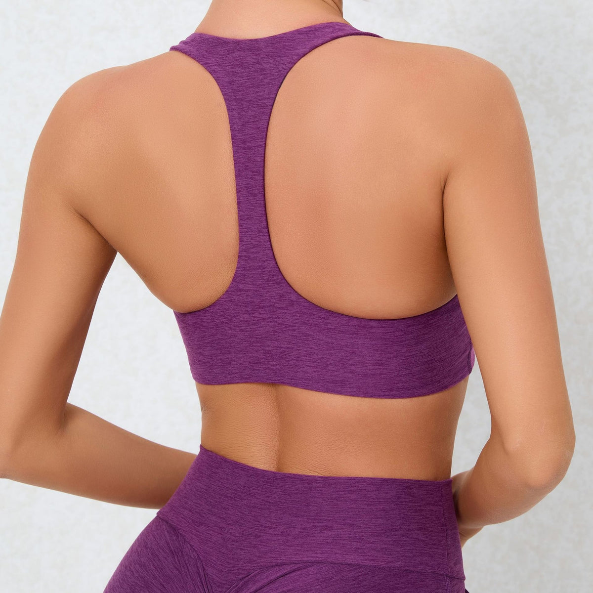 Nude Feel Sports Underwear Shockproof Push-up Strap Yoga Bra