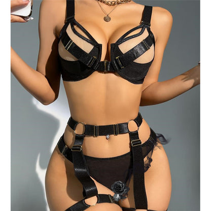 European And American Sexy Underwear Bra Set
