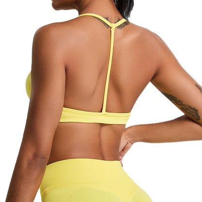 Seamless Sports Underwear Women's H-shaped Beauty Back Yoga Bra