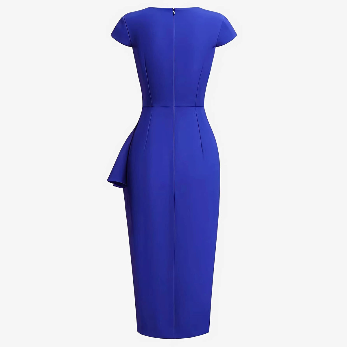 Elegant Feminine Dress With A Chic Sophisticated Vibe