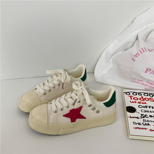 All-matching Spring New Low-top Sports Casual Canvas Shoes