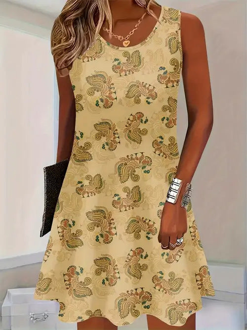 Womens Casual Vest Dress From Europe And The US