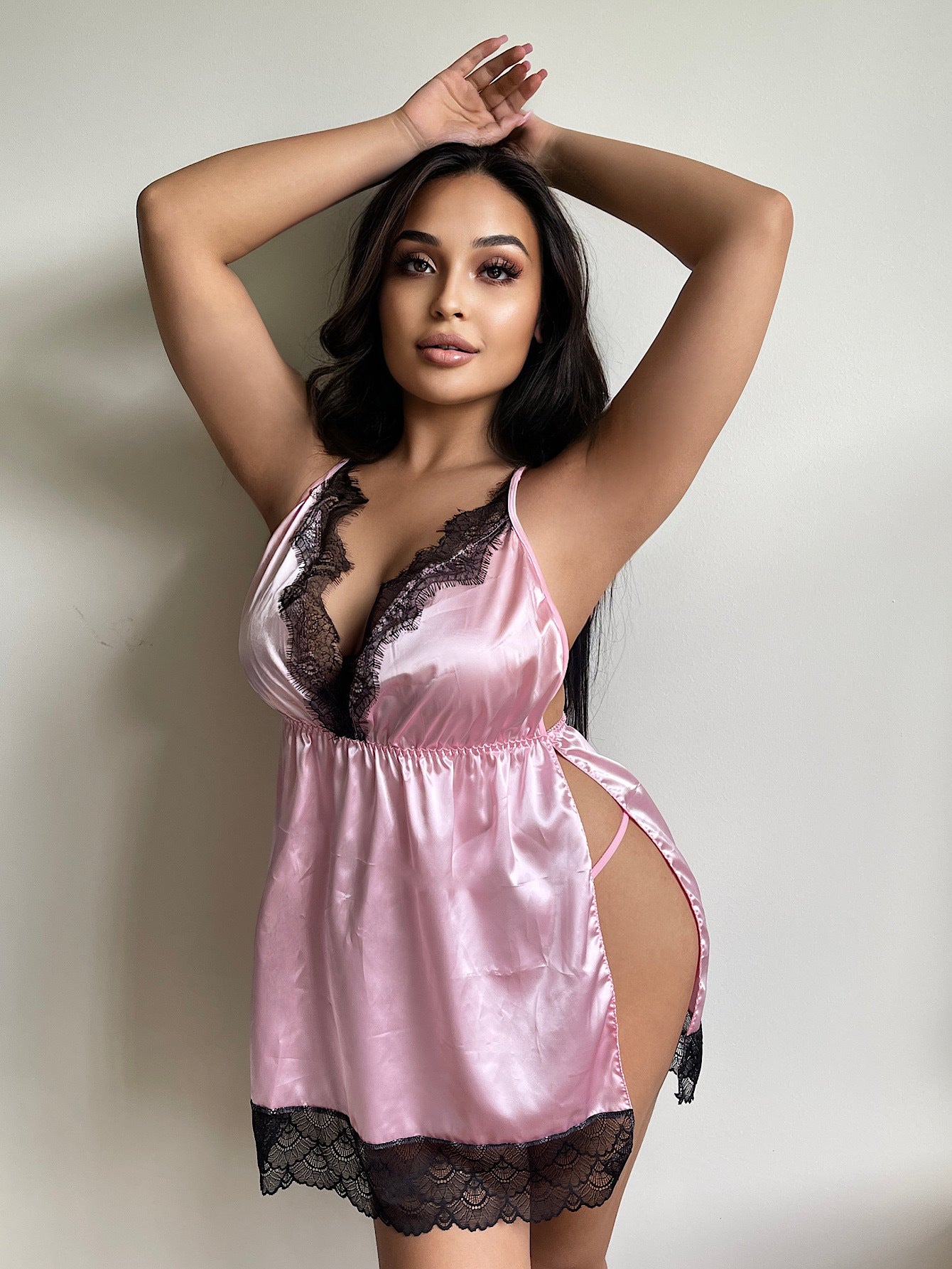 European And American Sexy See-through Sling Dress Sexy Underwear